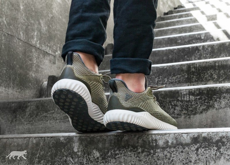 adidas AlphaBounce EM Trace Olive BW1203 Grailify